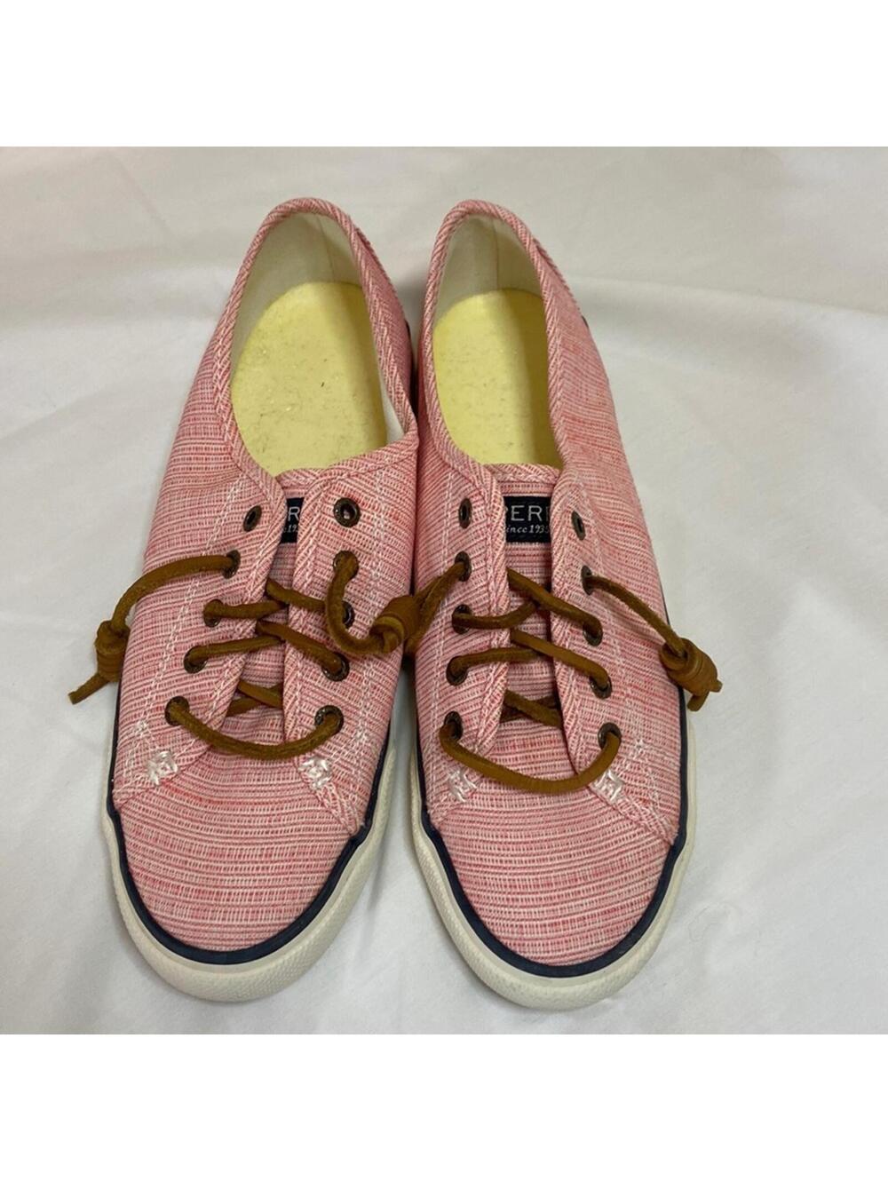 Sperry Women’s Crest VIBE sneaker size 7.5 red